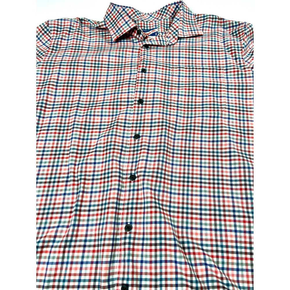 Johnnie-O Shirt Mens 2XL Hangin' Out Malibu Red Long Sleeve Button Down Preppy - Picture 3 of 10
